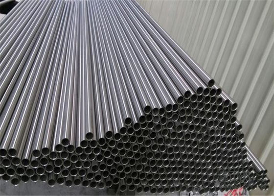 Beveled ASTM312 ท่อสแตนเลสไม่มีรอยต่อ 101.6 มม. OD รีดเย็น