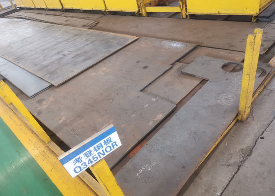 Q345NQR แผ่นเหล็กแผ่นโลหะผสม Corten สำหรับเครื่องอุ่นอากาศ Economizer