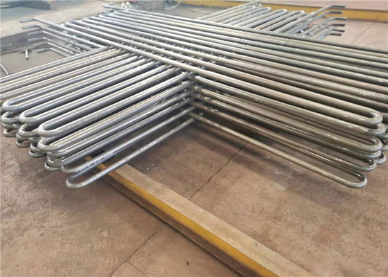 Boiler Economizer Serpentine Coil Tube อายุการใช้งานยาวนานป้องกันการกัดกร่อน