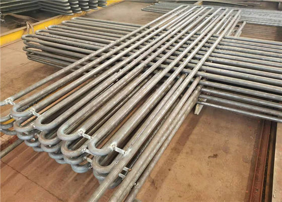Boiler Economizer Serpentine Coil Tube อายุการใช้งานยาวนานป้องกันการกัดกร่อน