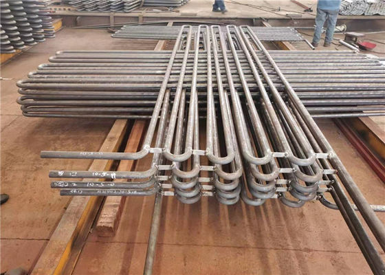 Boiler Economizer Serpentine Coil Tube อายุการใช้งานยาวนานป้องกันการกัดกร่อน