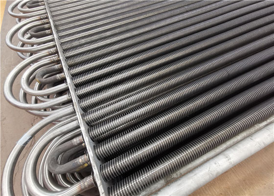 ASME 316L สแตนเลสเซเกลียวครีบท่อสำหรับแลกเปลี่ยนความร้อน