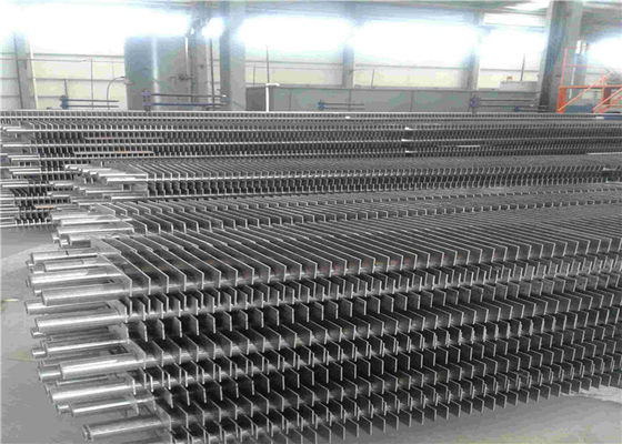 เครื่องแลกเปลี่ยนความร้อนแบบประหยัดโครงสร้างแบบกะทัดรัด H Fin Tube สำหรับ CFB Boiler