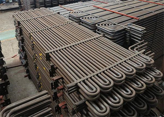 โรงสีน้ำมันปาล์ม Boiler Economizer ป้องกันการกัดกร่อน Serpentine Tube