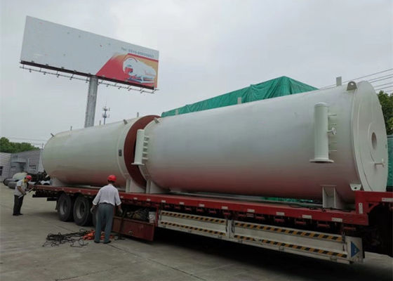 1.25MPA ASME Vertical Gas Fired Combi Boiler การจัดเรียงท่อให้แน่น