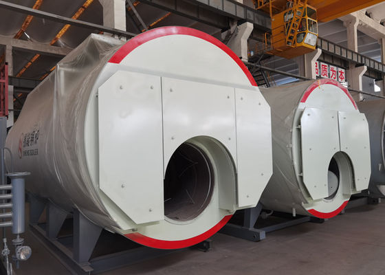 1.25MPA ASME Vertical Gas Fired Combi Boiler การจัดเรียงท่อให้แน่น