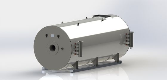 Gas Fired LPG Steam Heat Conduction Oil Boiler การใช้ความร้อนสูง