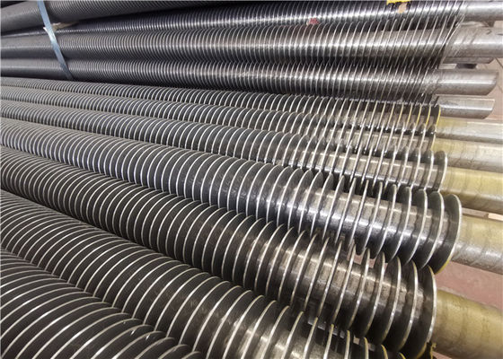 ASTM A106 Gr B Economizer ท่อครีบแบบไม่มีรอยต่อสำหรับหม้อไอน้ำความร้อนเหลือทิ้ง