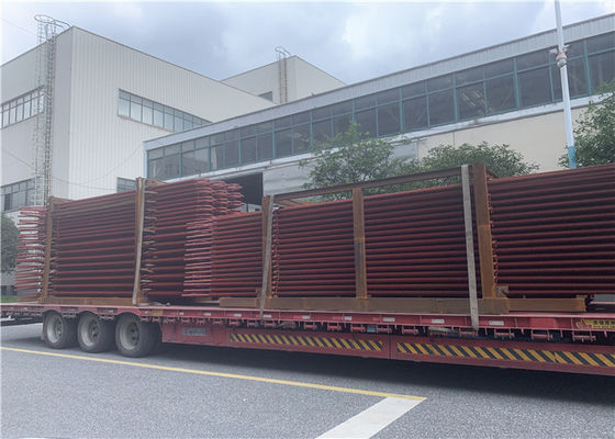 HVAC Industrial Heat Exchanger Economizer Embedded Boiler Fin Tube