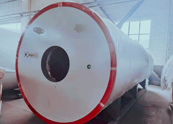 YYL ประเภท ASME แนวนอนน้ำมันแก๊สหม้อไอน้ำการจัดเรียงท่อ
