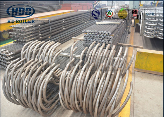 ท่อครีบหม้อน้ำเกลียวขนาด 40 มม. สำหรับโรงไฟฟ้า ASME Carbon Steel SA192