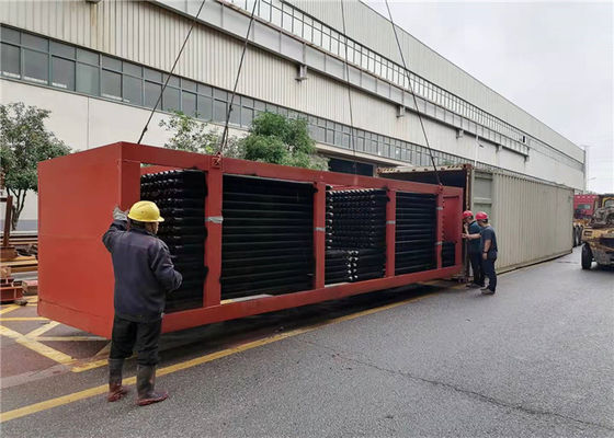 โครงสร้าง ASME ขนาดกะทัดรัด Steam Superheater Boiler Fire Tube Anti Corrosion