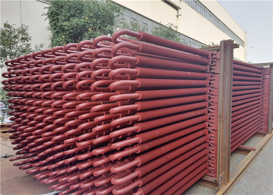 ท่อครีบหม้อน้ำเกลียวขนาด 40 มม. สำหรับโรงไฟฟ้า ASME Carbon Steel SA192