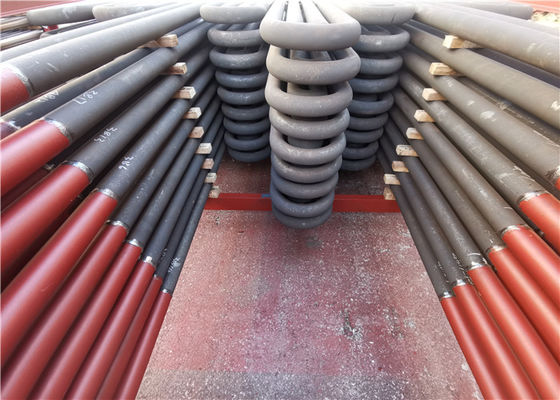 ASME มาตรฐานสแตนเลสคดเคี้ยว Superheater ม้วน