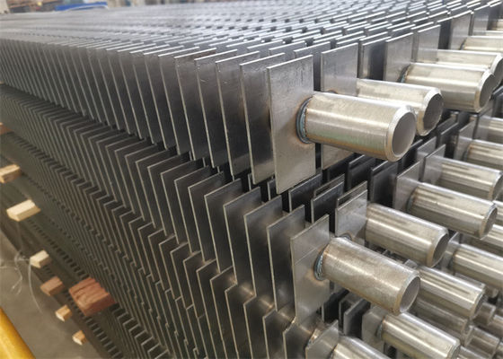 อลูมิเนียม 18mm H Finned Boiler Tubes ชิ้นส่วนทดแทนการแลกเปลี่ยนความร้อน