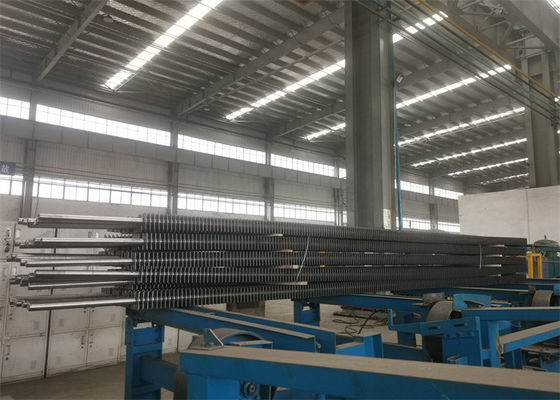 อลูมิเนียม 18mm H Finned Boiler Tubes ชิ้นส่วนทดแทนการแลกเปลี่ยนความร้อน